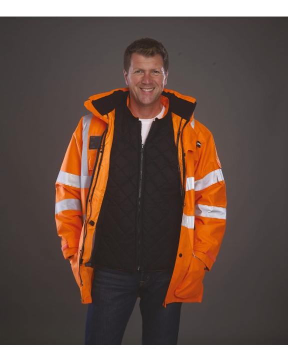 Vestes personnalisable YOKO Parka de sécurité haute visibilité 7 en 1