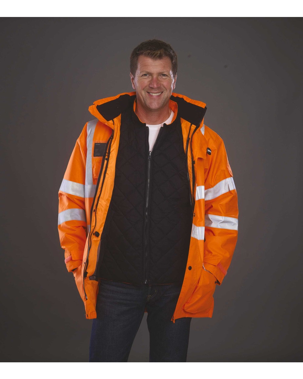 Vestes personnalisable YOKO Parka de sécurité haute visibilité 7 en 1