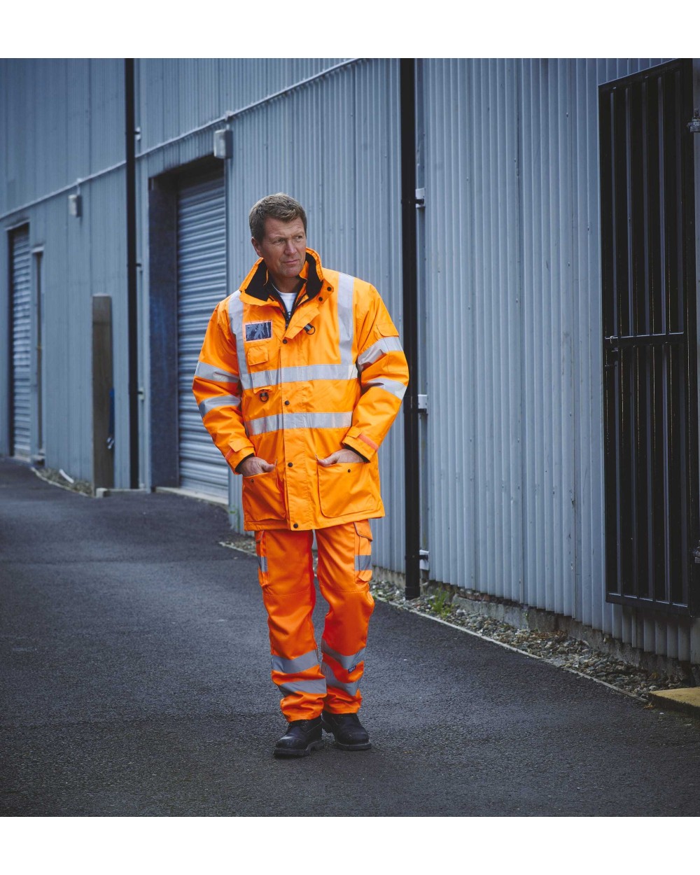 Vestes personnalisable YOKO Parka de sécurité haute visibilité 7 en 1