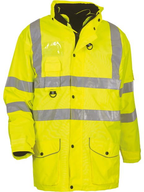 YOKO Parka de sécurité haute visibilité 7 en 1 /api/colors/b6d3a7a0-bb4b-45c6-868e-7a98352317dd personnalisable