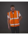 YOKO Hi-Vis Multi-Functional 7-in-1 Parka Jacken personalisierbar