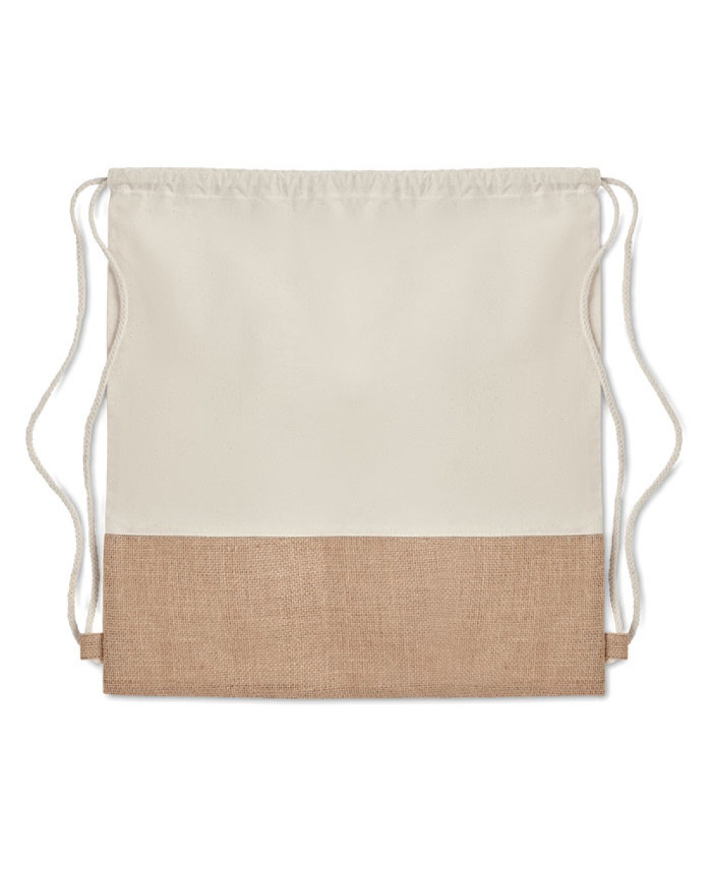 4DO Beutel mit Kordelzug Jute Taschen personalisierbar
