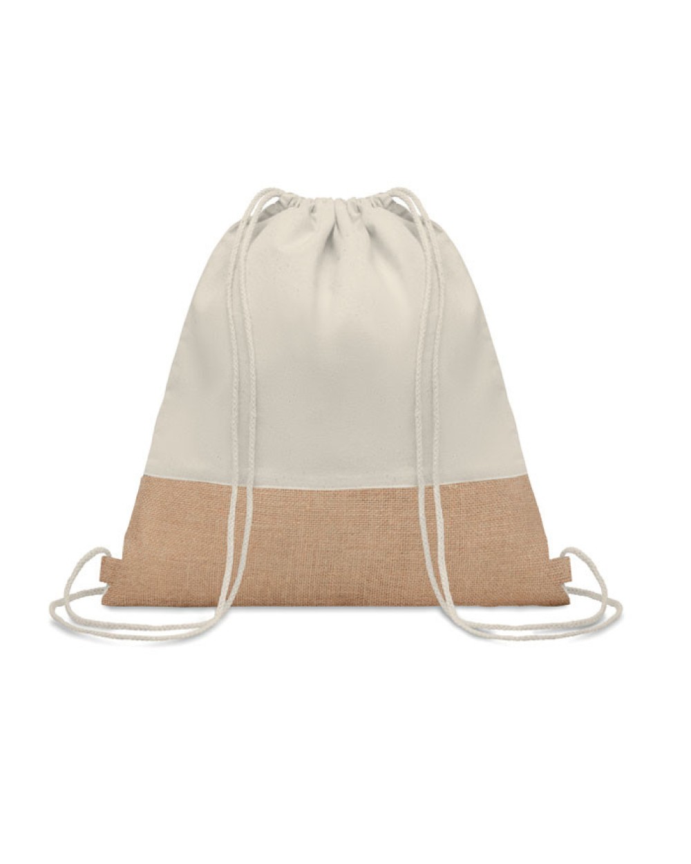 Tassen & Zakken 4DO Rugzak met jute voor bedrukking &amp; borduring