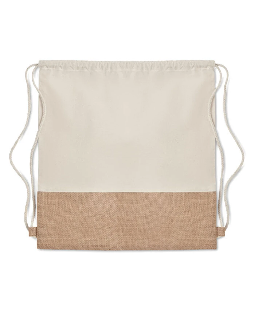 4DO Beutel mit Kordelzug Jute Taschen personalisierbar