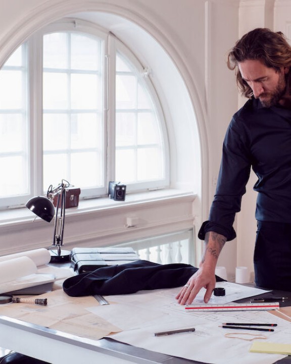 Hemden J. HARVEST & FROST Black Bow 60 
Hemd Slim Fit Heren voor bedrukking &amp; borduring