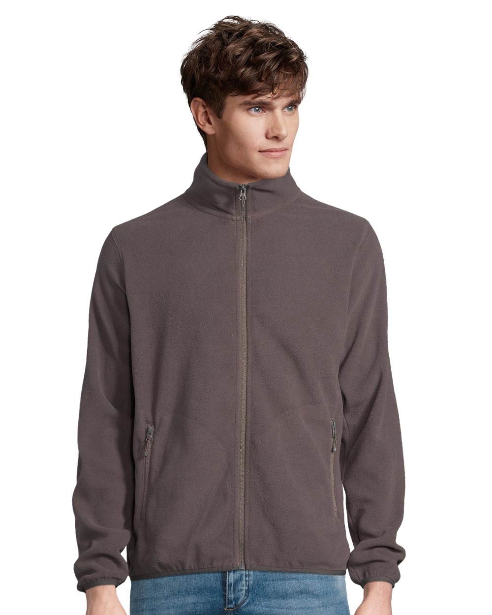 Vestes personnalisable SOL'S Men´s Factor Zipped Fleece Jacket