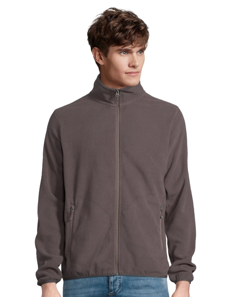 Vestes personnalisable SOL'S Men´s Factor Zipped Fleece Jacket