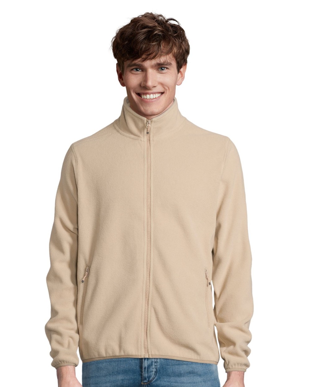 SOL'S Men´s Factor Zipped Fleece Jacket Jacken personalisierbar