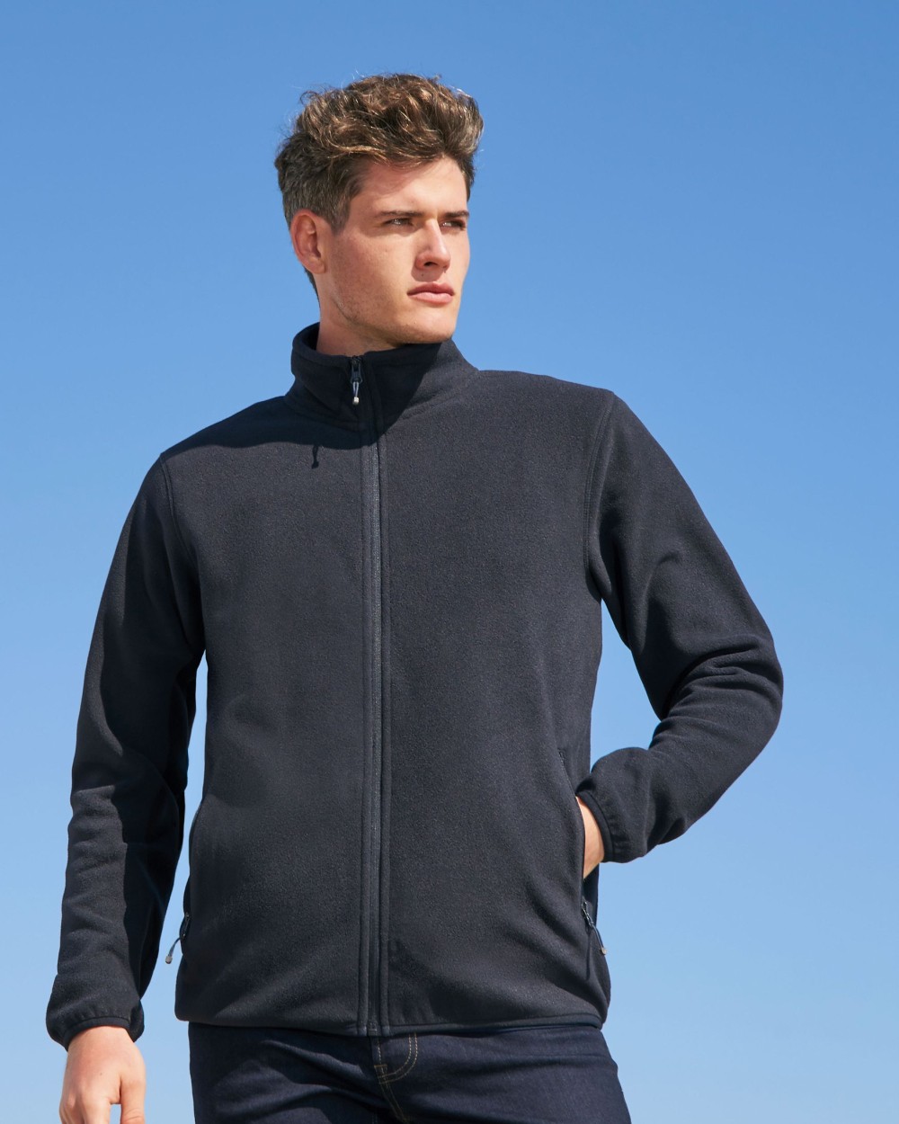 SOL'S Men´s Factor Zipped Fleece Jacket Jacken personalisierbar