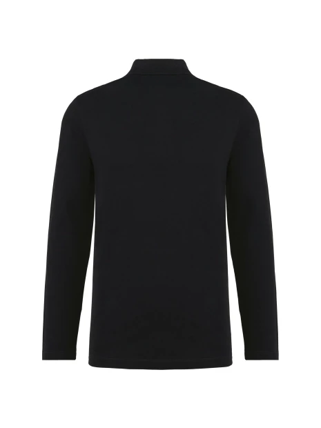 KARIBAN Polo Supima® manches longues homme /api/colors/b9fdad4a-5e94-45cb-8c03-c08b349b28c3 personnalisable