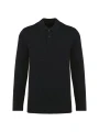 KARIBAN Polo Supima® manches longues homme /api/colors/b9fdad4a-5e94-45cb-8c03-c08b349b28c3 personnalisable
