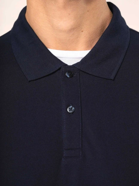 Polos à personnaliser KARIBAN Polo Supima® manches longues homme 