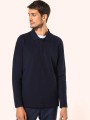 Polos à personnaliser KARIBAN Polo Supima® manches longues homme 