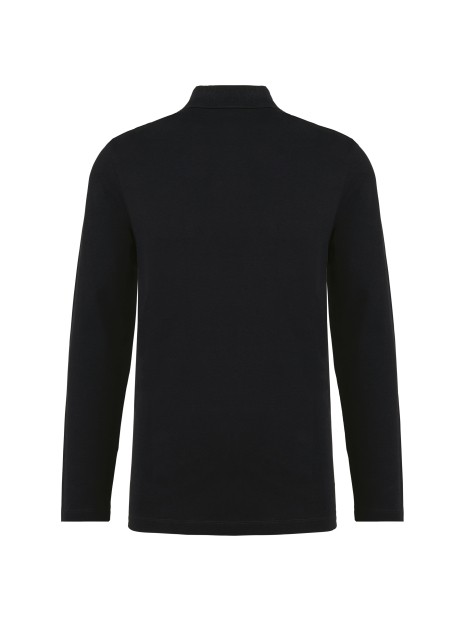 KARIBAN Polo Supima® manches longues homme /api/colors/b9fdad4a-5e94-45cb-8c03-c08b349b28c3 personnalisable