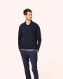 Polo's KARIBAN Supima® herenpolo lange mouwen voor bedrukking &amp; borduring