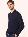Polos à personnaliser KARIBAN Polo Supima® manches longues homme 