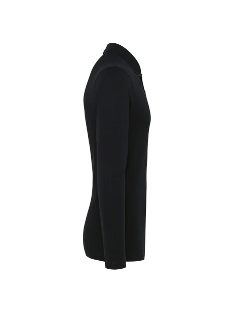 KARIBAN Polo Supima® manches longues homme /api/colors/b9fdad4a-5e94-45cb-8c03-c08b349b28c3 personnalisable
