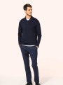 Polos à personnaliser KARIBAN Polo Supima® manches longues homme 