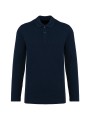 KARIBAN Polo Supima® manches longues homme /api/colors/058f028c-f565-4146-9cba-11f5b0ade7a7 personnalisable