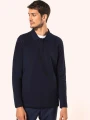 Polos à personnaliser KARIBAN Polo Supima® manches longues homme 