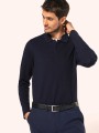 Polos à personnaliser KARIBAN Polo Supima® manches longues homme 