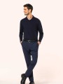 Polos à personnaliser KARIBAN Polo Supima® manches longues homme 