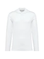 KARIBAN Polo Supima® manches longues homme /api/colors/7a92cd2d-10d2-40b4-928b-296bb7487506 personnalisable