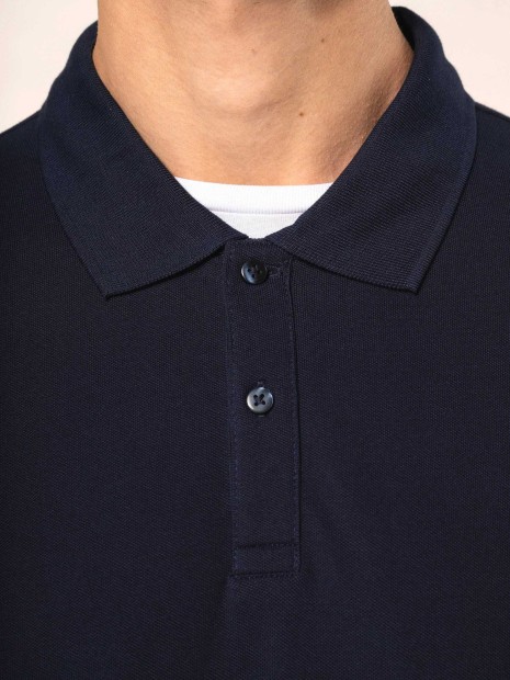 Polos à personnaliser KARIBAN Polo Supima® manches longues homme 
