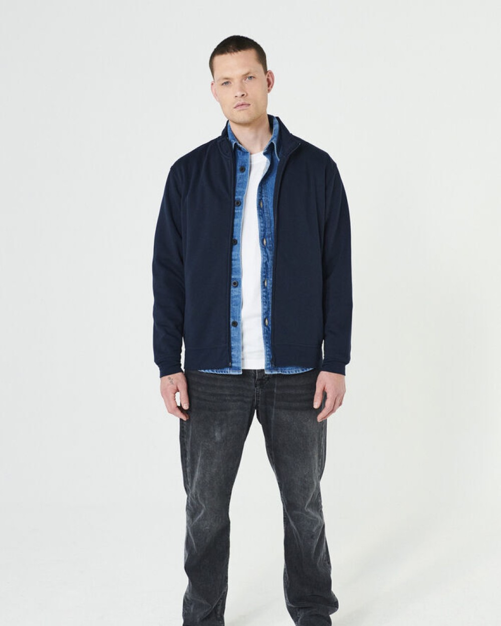 Sweaters & hoodies CLIQUE Basic Cardigan voor bedrukking &amp; borduring