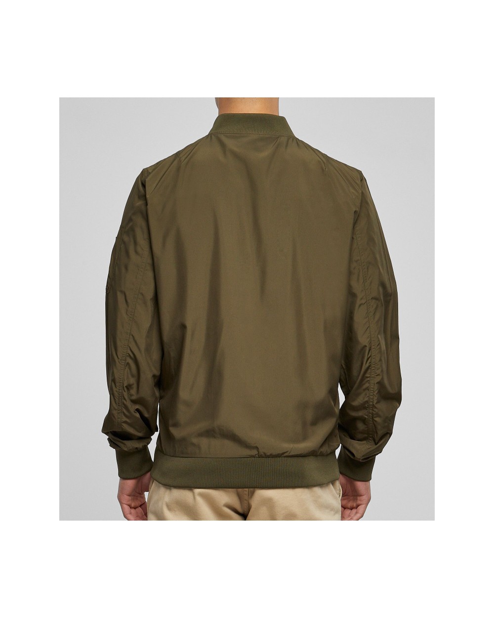 Jassen BUILD YOUR BRAND NYLON BOMBER JACKET voor bedrukking &amp; borduring
