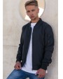 BUILD YOUR BRAND NYLON BOMBER JACKET Jacken personalisierbar