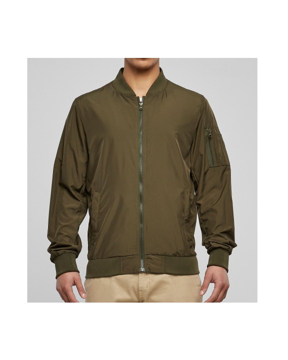 Vestes personnalisable BUILD YOUR BRAND NYLON BOMBER JACKET