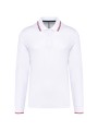 KARIBAN Polo maille piquée manches longues homme /api/colors/6d0adb01-8dd7-4172-baef-6a4e089565a0 personnalisable