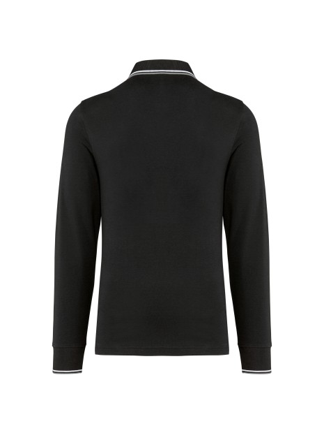 KARIBAN Polo maille piquée manches longues homme /api/colors/02f47dd6-c9d0-4f38-b05a-6c26fdb9e081 personnalisable