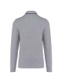 KARIBAN Polo maille piquée manches longues homme /api/colors/756a62c7-5ccb-4412-bddf-a29bbe090ad7 personnalisable