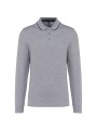 KARIBAN Polo maille piquée manches longues homme /api/colors/756a62c7-5ccb-4412-bddf-a29bbe090ad7 personnalisable