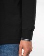 KARIBAN Langarm-Polohemd aus Piqué für Herren Poloshirts personalisierbar