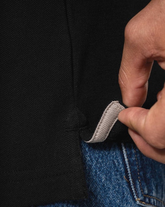 Polos personnalisable KARIBAN Polo maille piquée manches longues homme