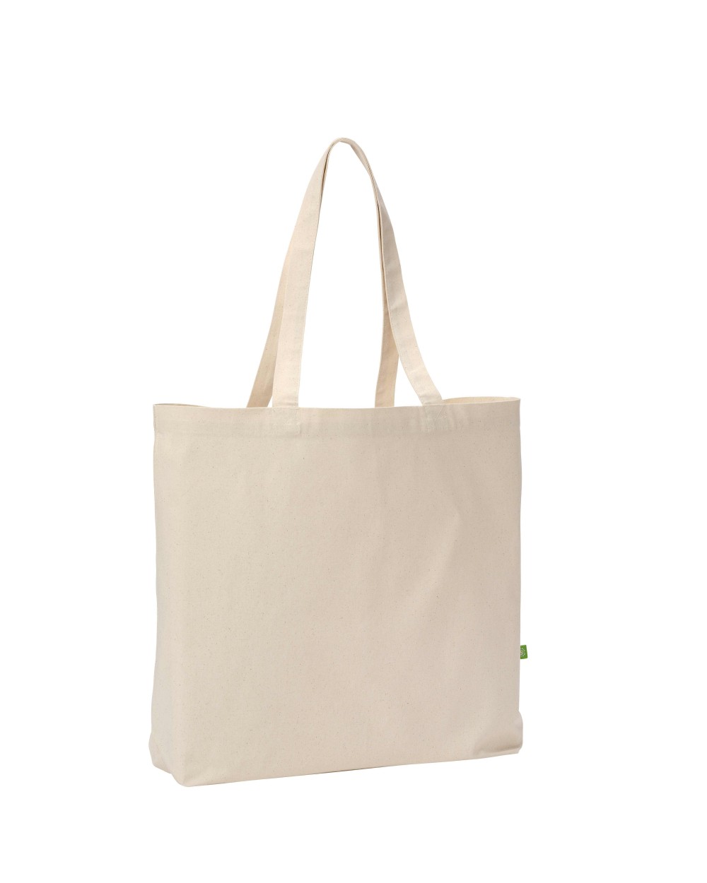 NUTSHELL Organic canvas ‘flat base’ landscape shopper Taschen personalisierbar