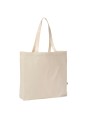 Tassen & Zakken NUTSHELL Organic canvas ‘flat base’ landscape shopper voor bedrukking &amp; borduring