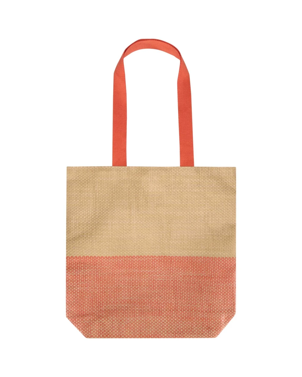 4DO Rhythm Strohpapier Tragetasche, 10 l Tote Bags personalisierbar