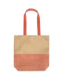 Tote bags 4DO Rhythm draagtas van stro-papier, 10 liter voor bedrukking &amp; borduring