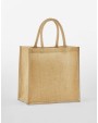 Tassen & Zakken WESTFORDMILL NATURAL STARCHED JUTE MINI GIFT BAG voor bedrukking &amp; borduring