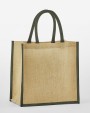 Tassen & Zakken WESTFORDMILL NATURAL STARCHED JUTE MINI GIFT BAG voor bedrukking &amp; borduring