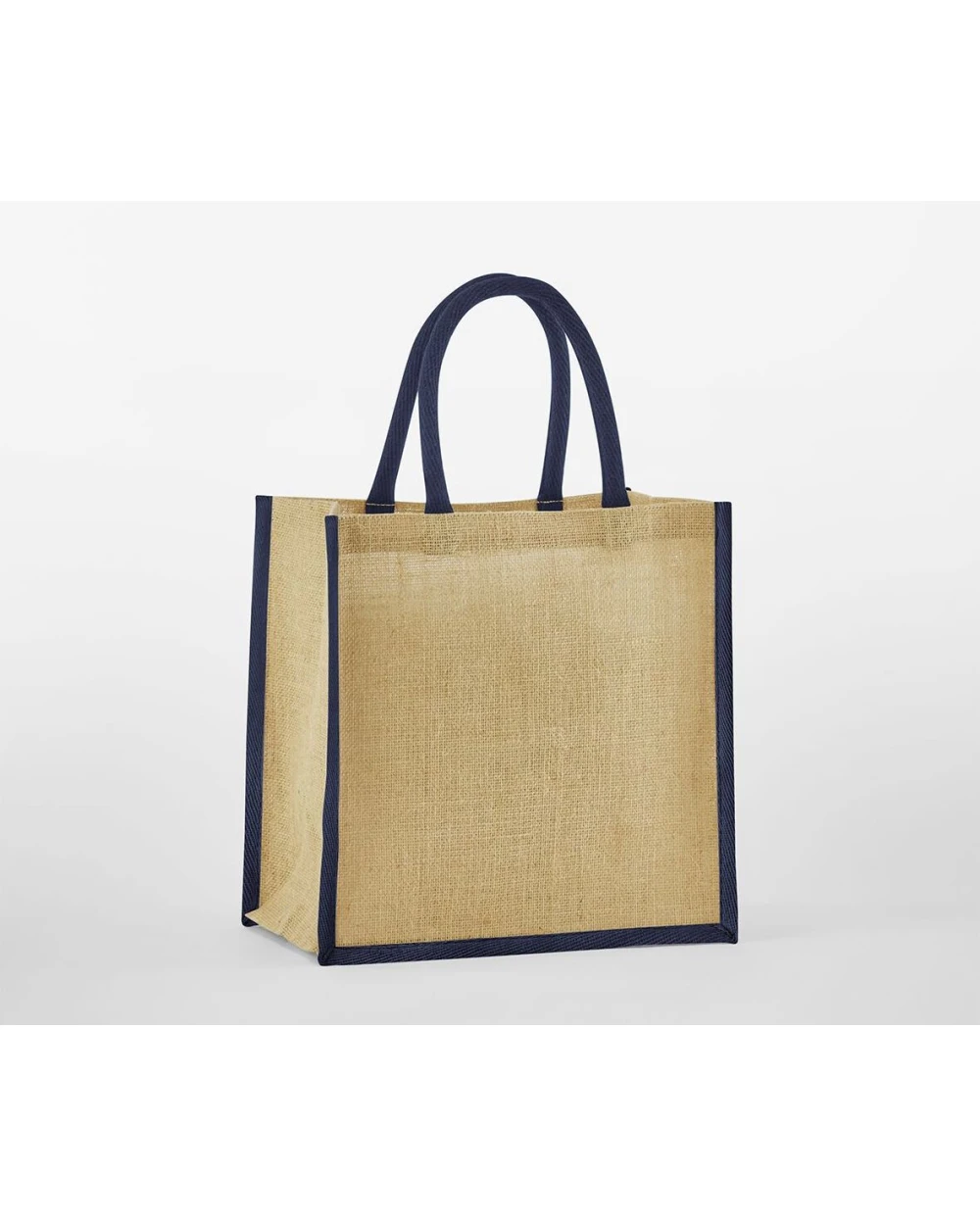 Tassen & Zakken WESTFORDMILL NATURAL STARCHED JUTE MINI GIFT BAG voor bedrukking &amp; borduring