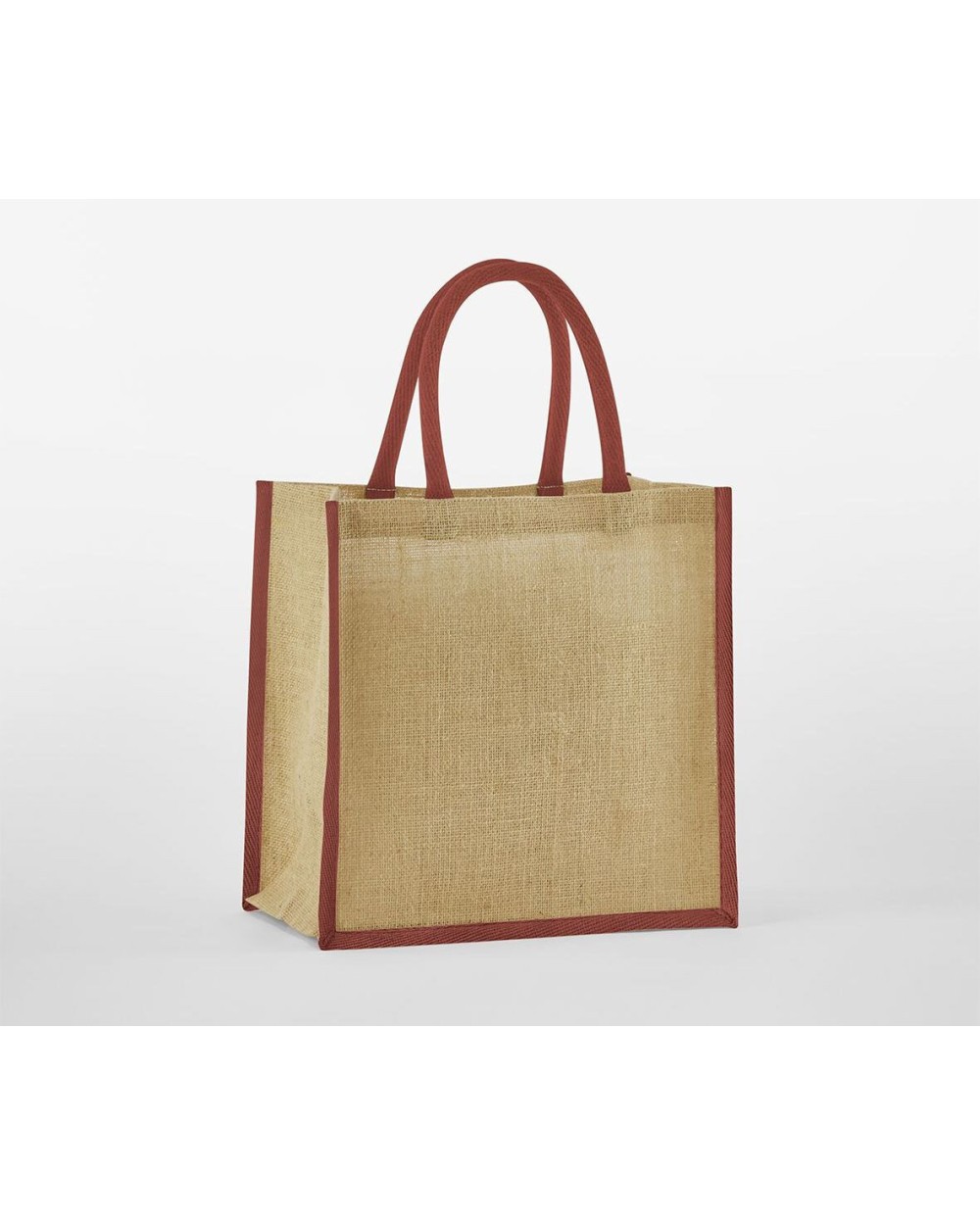 Tassen & Zakken WESTFORDMILL NATURAL STARCHED JUTE MINI GIFT BAG voor bedrukking &amp; borduring