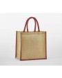 WESTFORDMILL NATURAL STARCHED JUTE MINI GIFT BAG Taschen personalisierbar