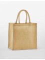 WESTFORDMILL NATURAL STARCHED JUTE MINI GIFT BAG /api/colors/40101666-549c-477a-bc02-a4122c269670 personnalisable