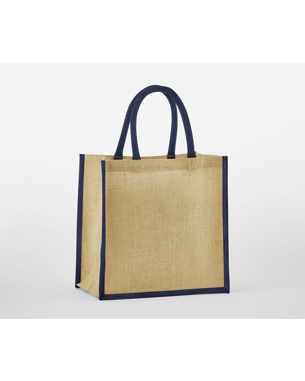 Tassen & Zakken WESTFORDMILL NATURAL STARCHED JUTE MINI GIFT BAG voor bedrukking &amp; borduring