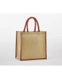 Sacs & Bagagerie personnalisable WESTFORDMILL NATURAL STARCHED JUTE MINI GIFT BAG